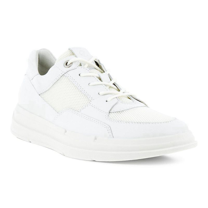 Women Flats Ecco Soft X W - Sneakers White - India TDZLNM690